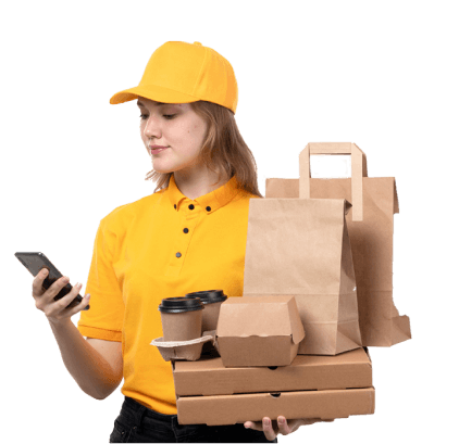 delivery women - takemyorder